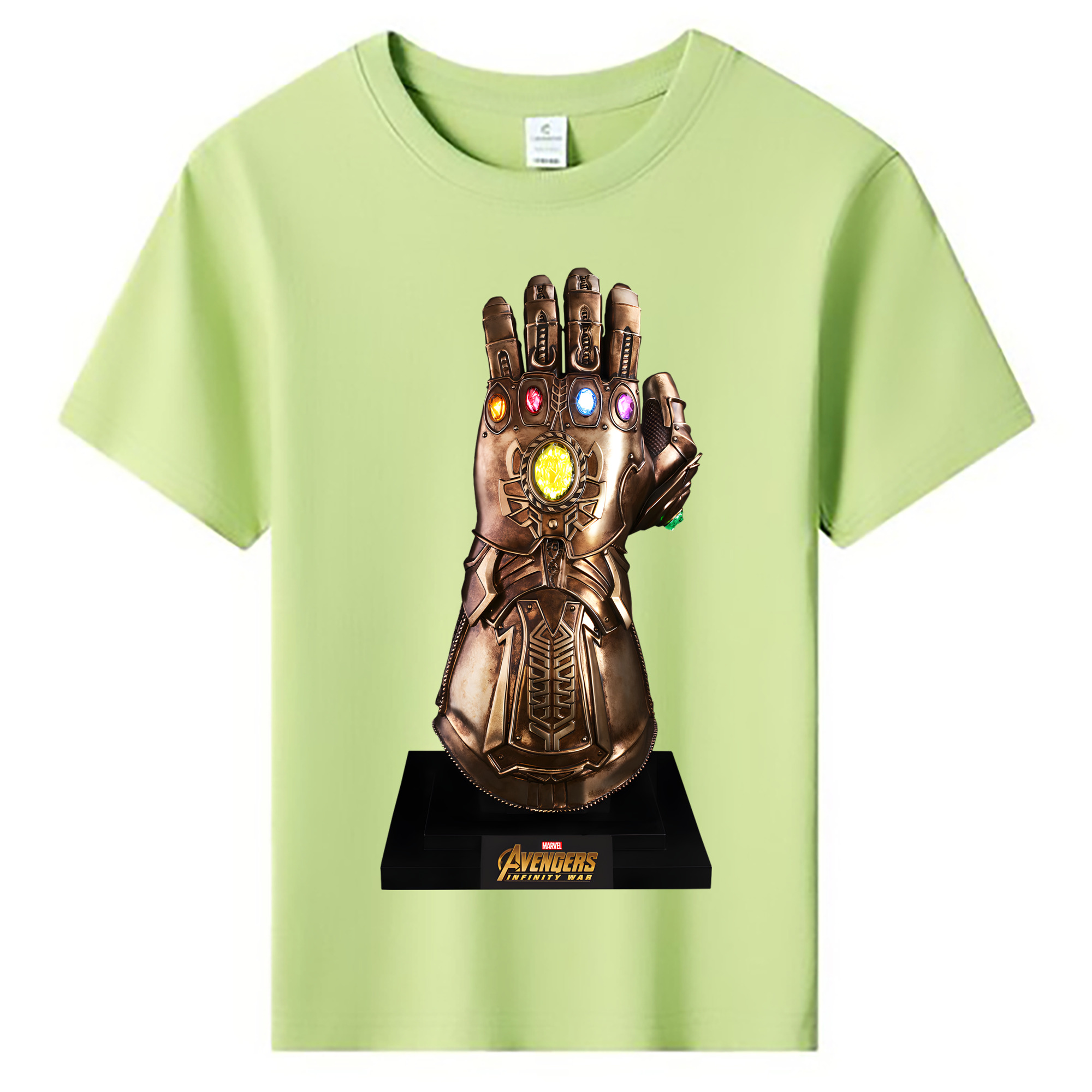 （画像用） アベンジャーズ The Avengers 綿100％キッズTシャツ（フロントプリント）